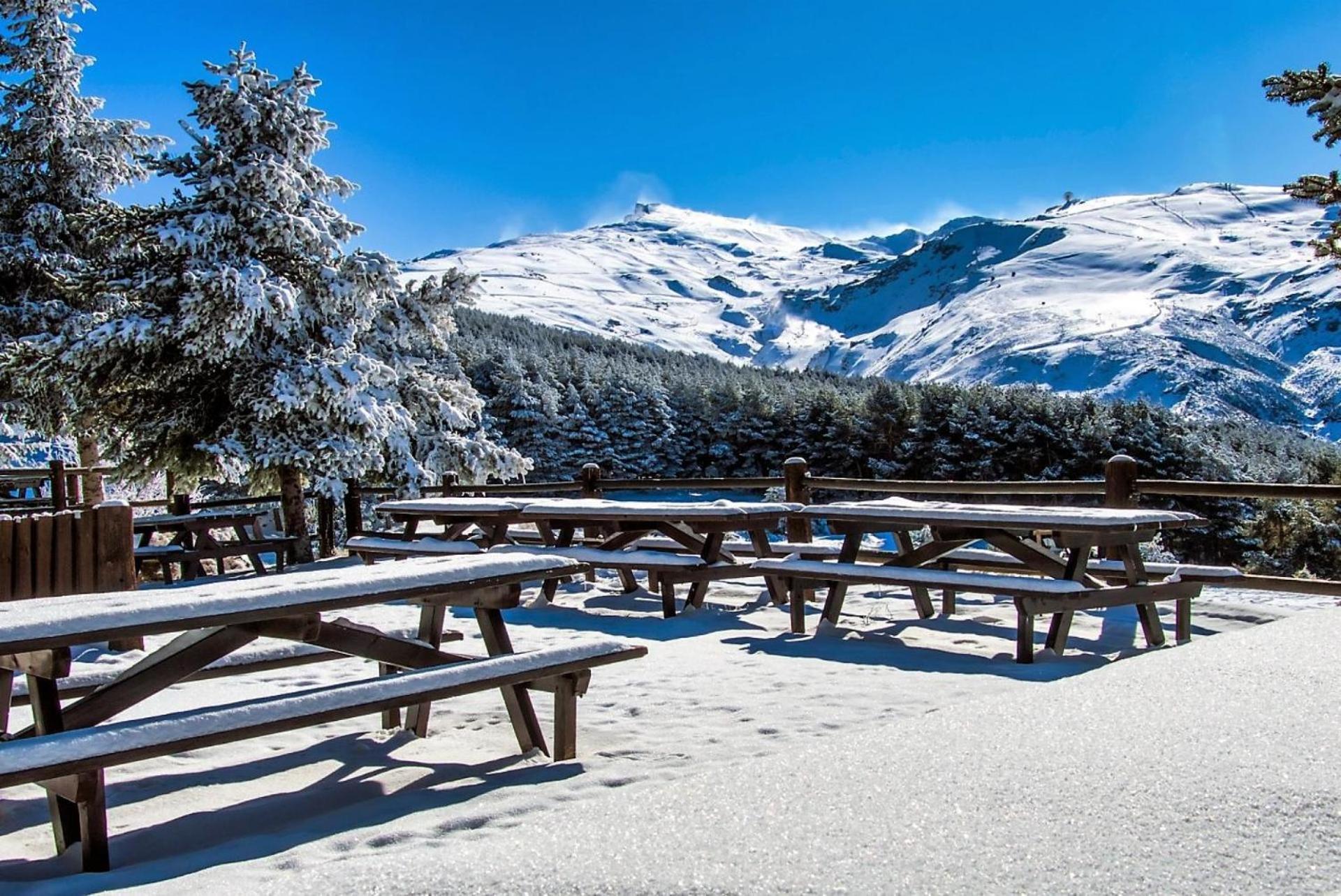 Ski & Snow Apartmentos By Todosierranevada - Plaza Principal Junto A Los Telecabinas Serra Nevada Exterior foto